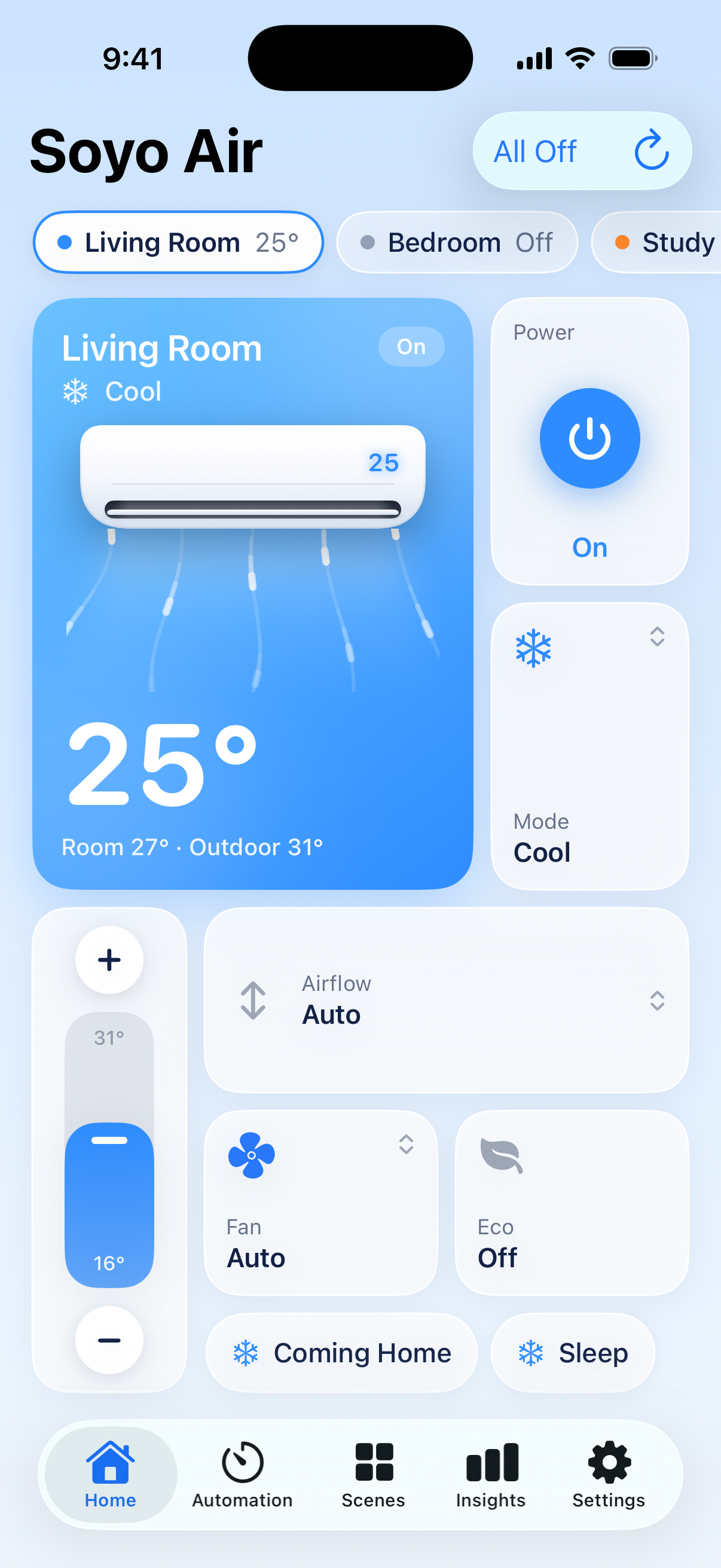iPhone 홈 화면